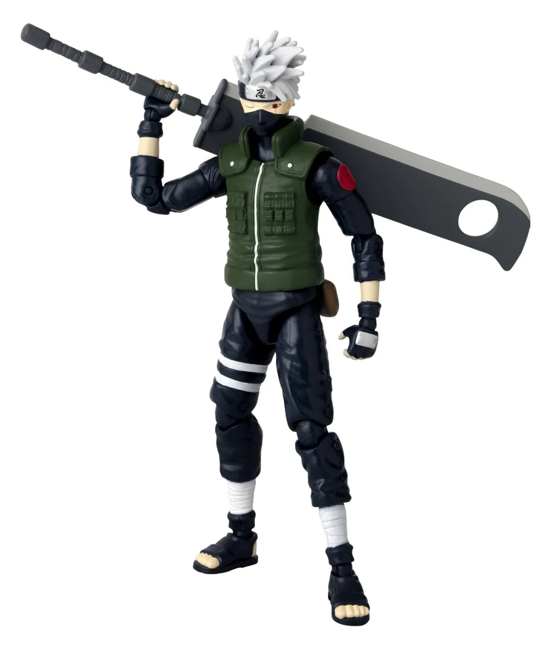 Bandai figurina  naruto shippuden hatake kakashi fourth great ninja war   16.5cm