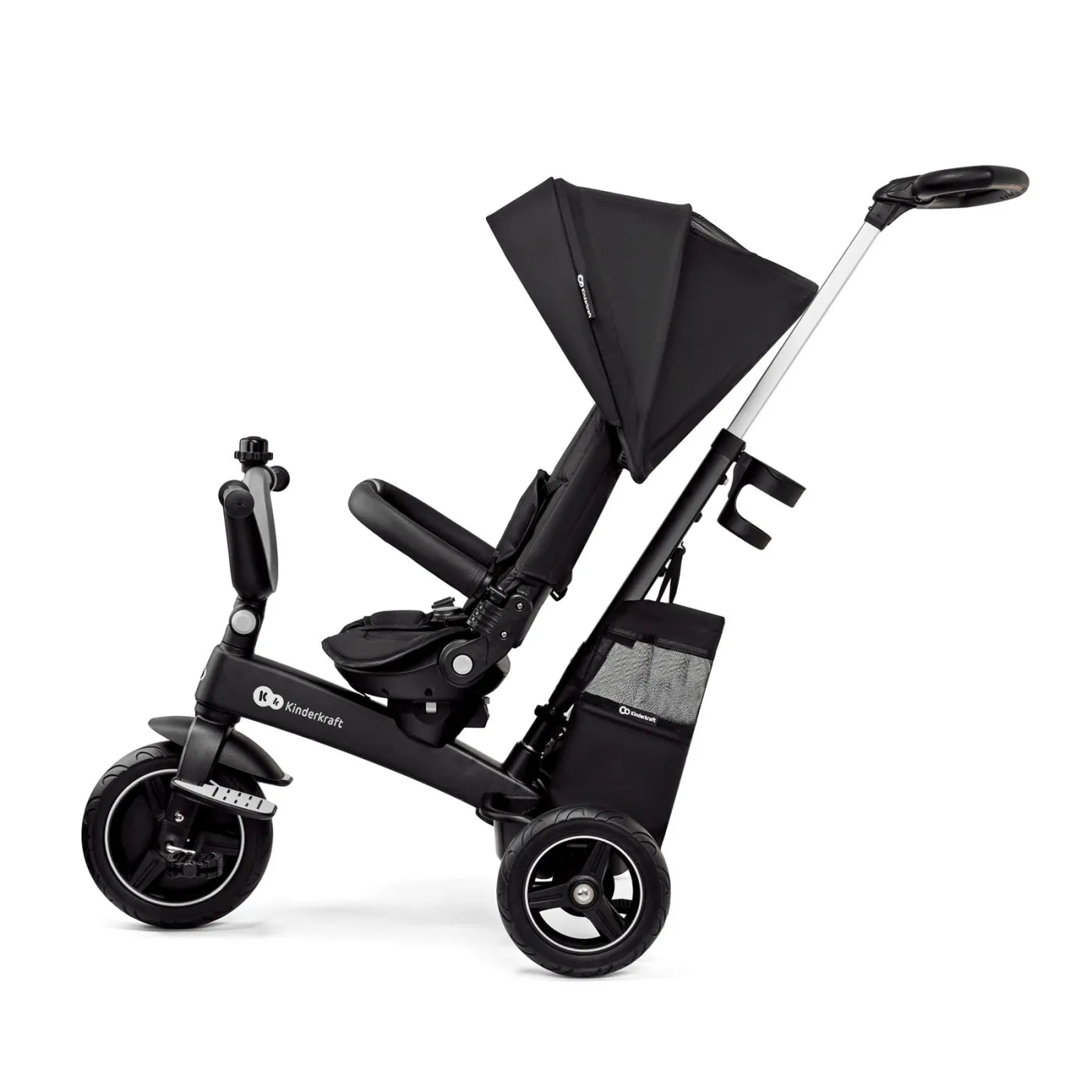 Tricicleta kinderkraft easytwist, black