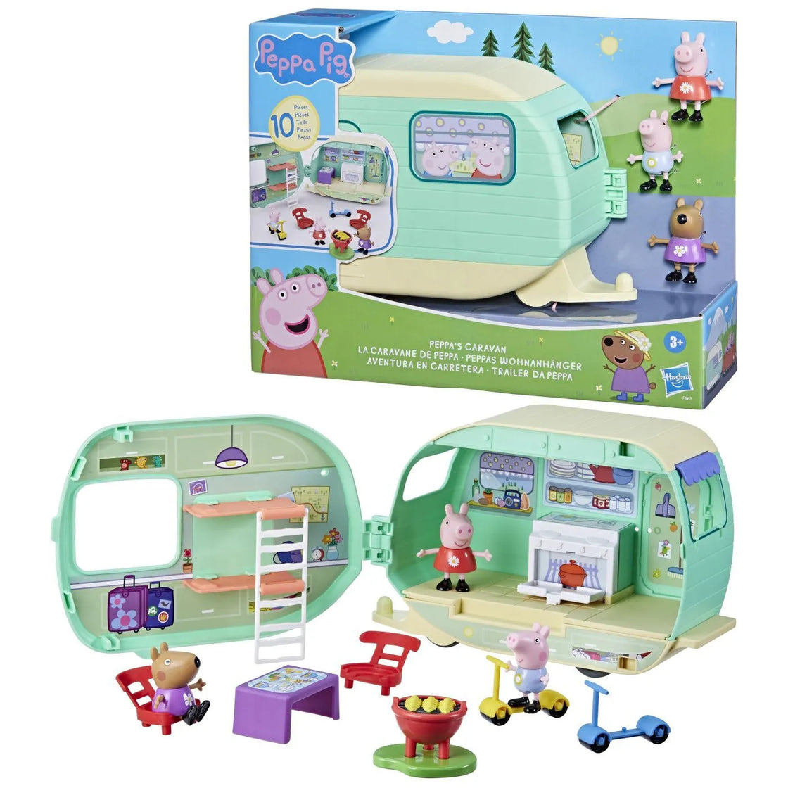 Peppa pig rulota lui peppa