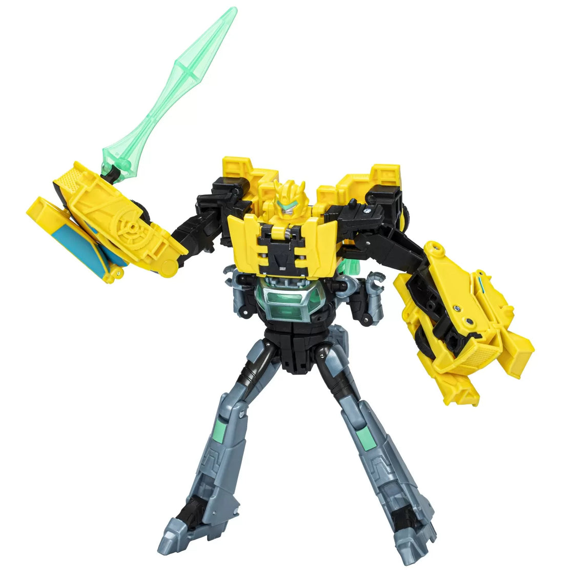 Transformers earthspark set 2 figurine bumblebee si mo malto