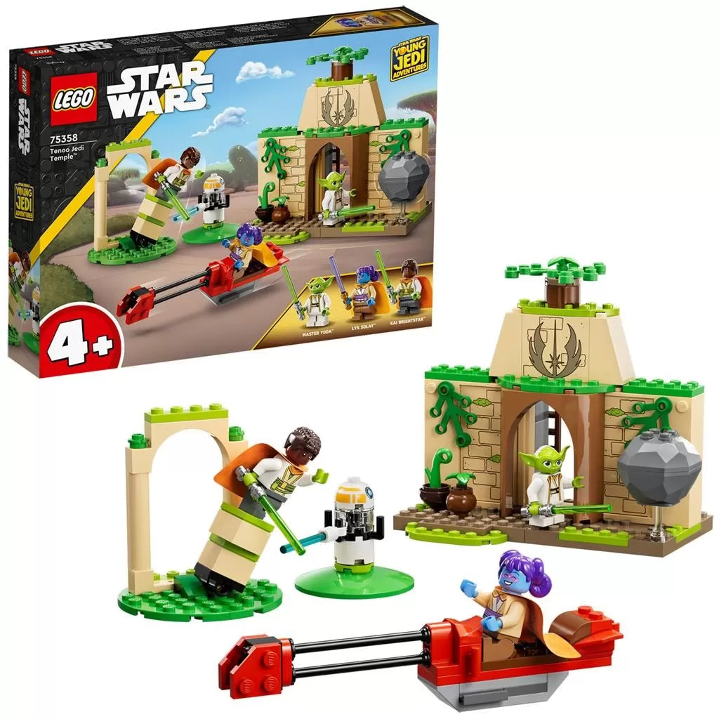 Lego star wars templul jedi de pe tenoo 75358