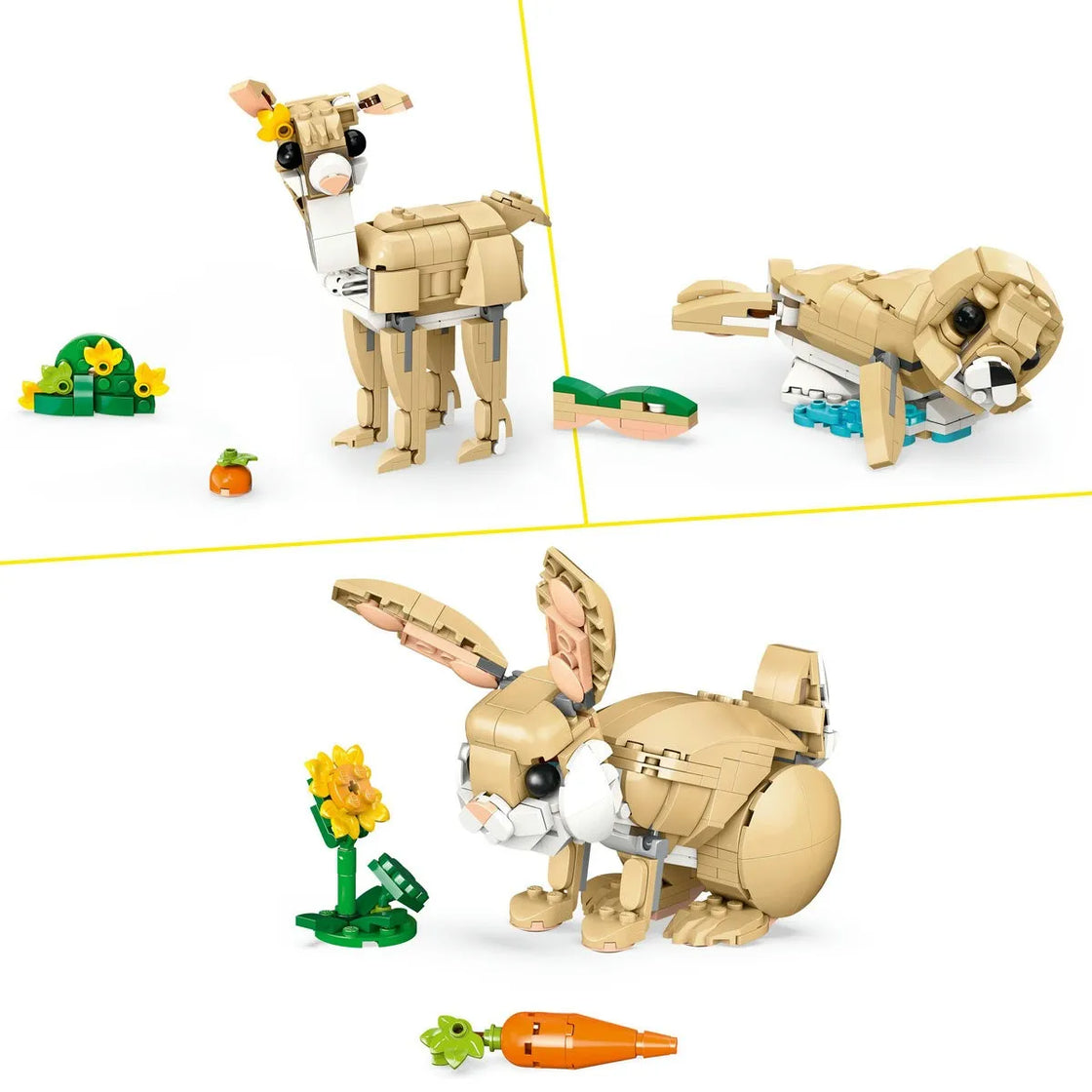 Lego creator iepuras dragalas 31162