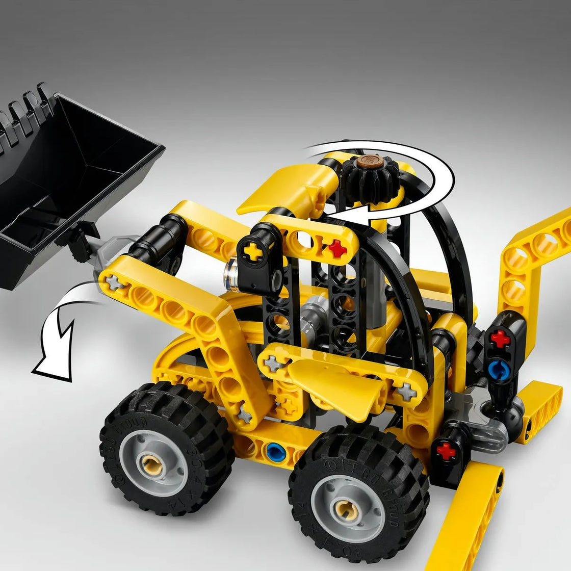 Lego technic buldoexcavator 42197
