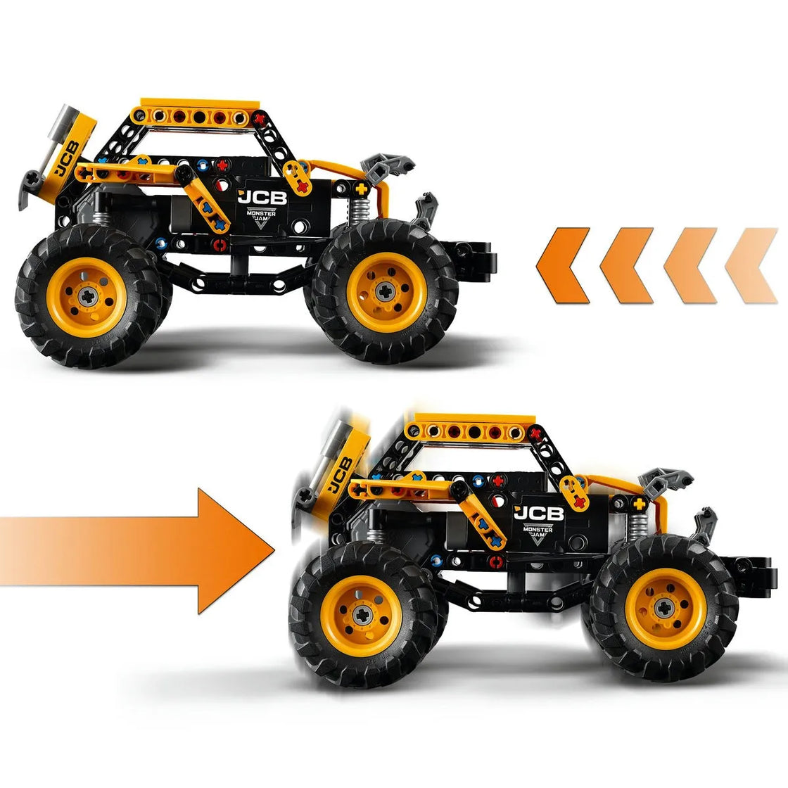 Lego technic monster jam digatron pull-back 42199