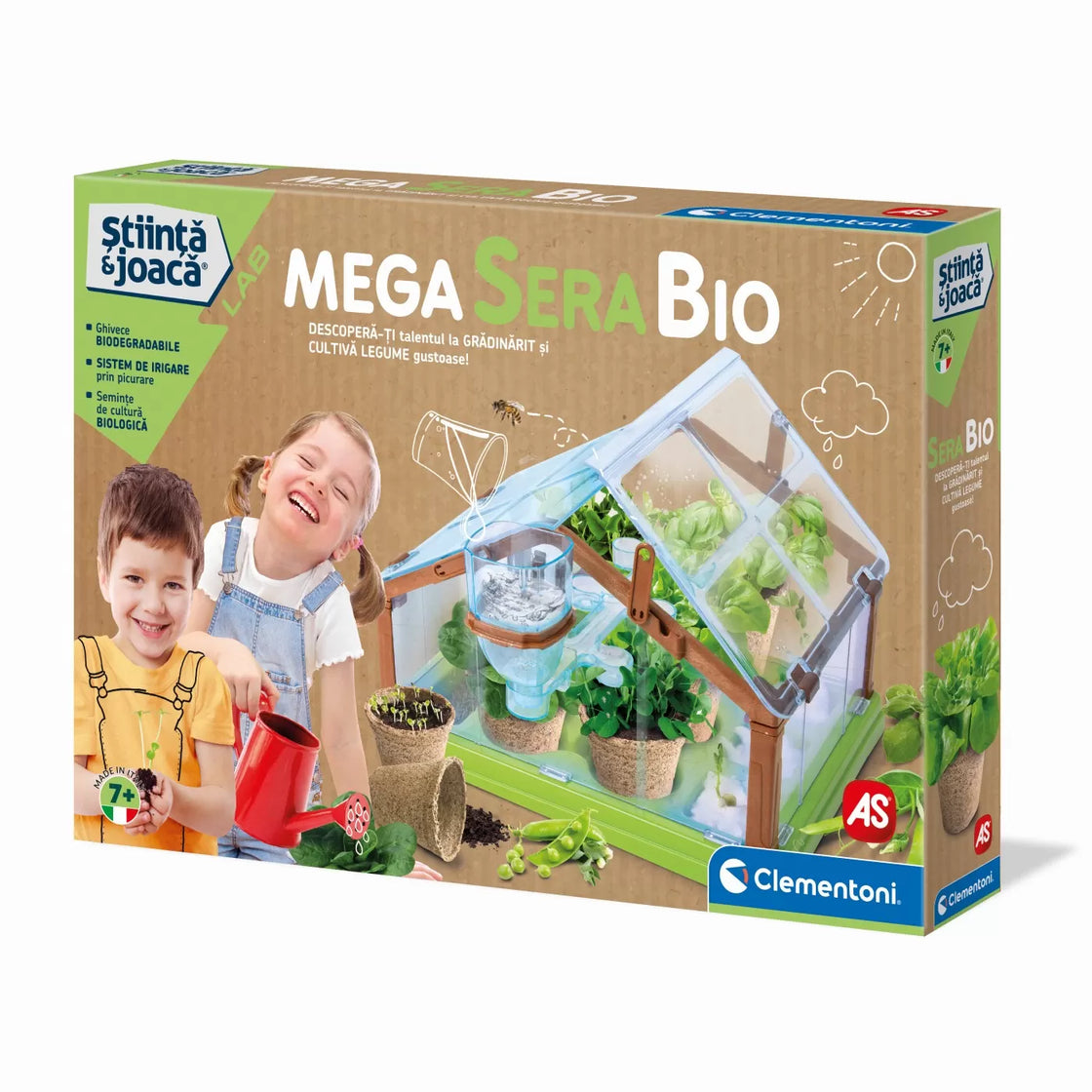 Mega  sera biologica stiinta si joaca