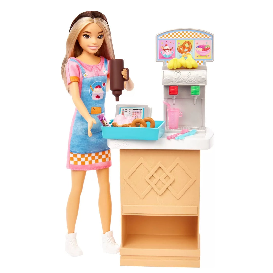 Barbie papusa skipper first jobs snack bar