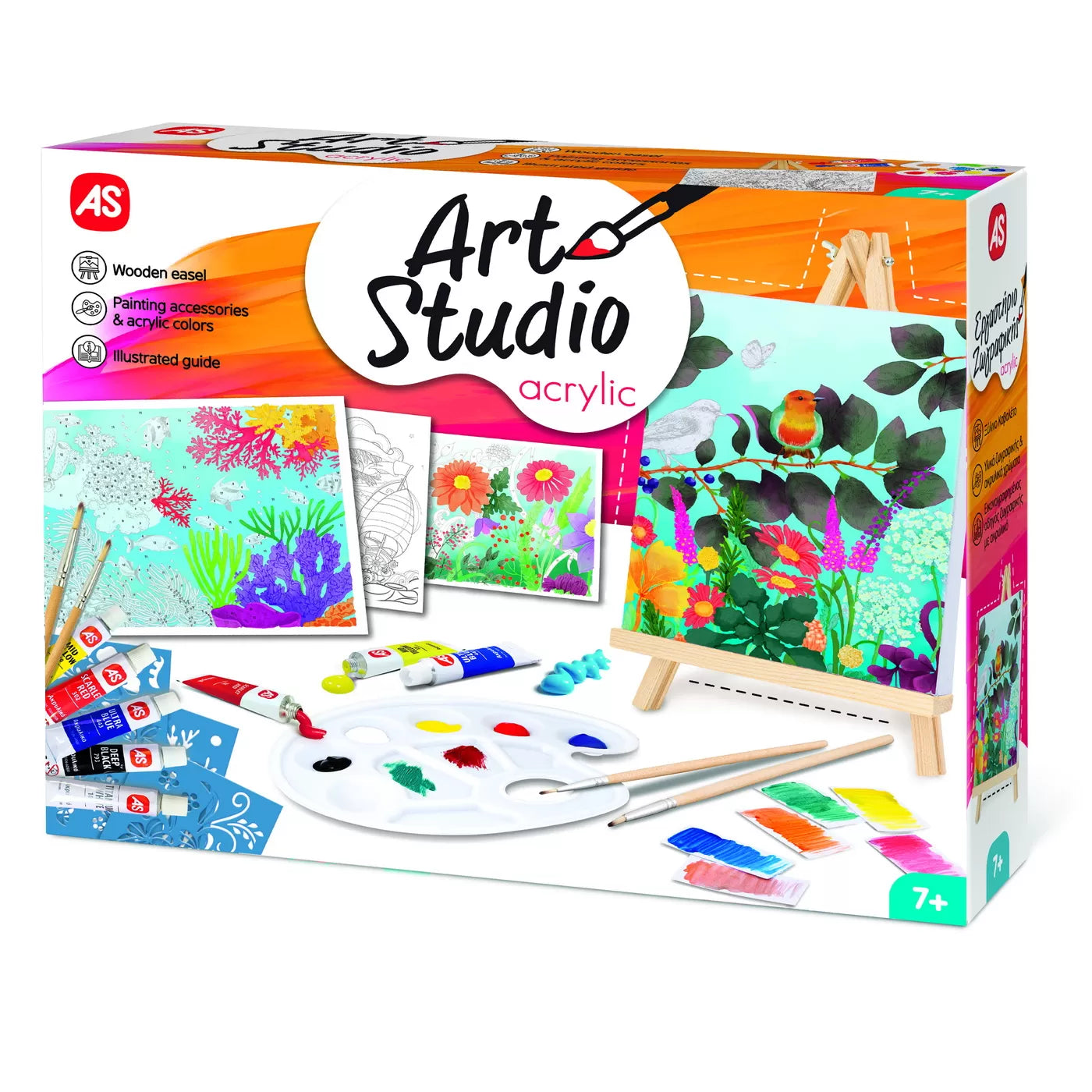 Atelierul de pictura art studio acrylic
