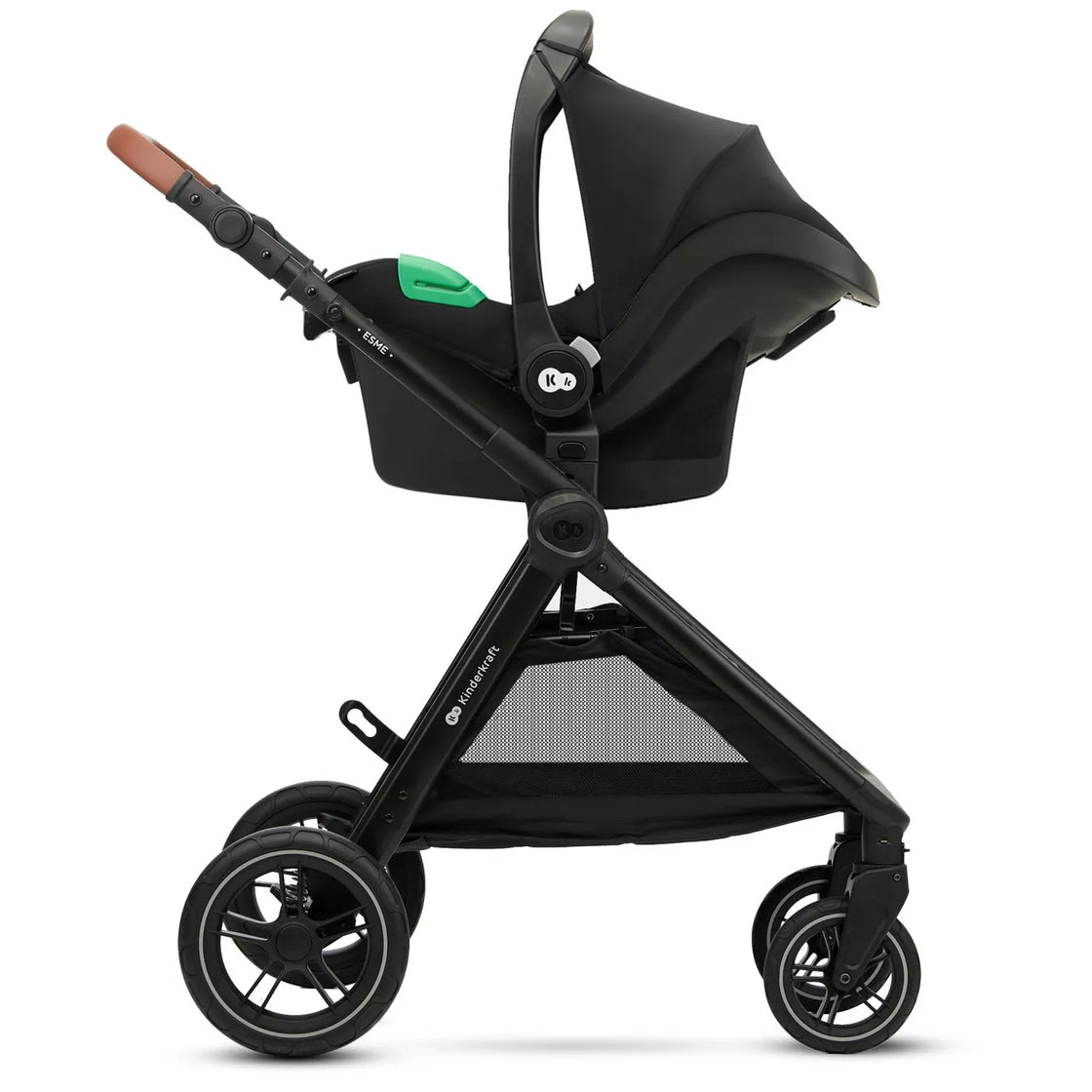 Carucior kinderkraft esme, 3 in 1, sand beige