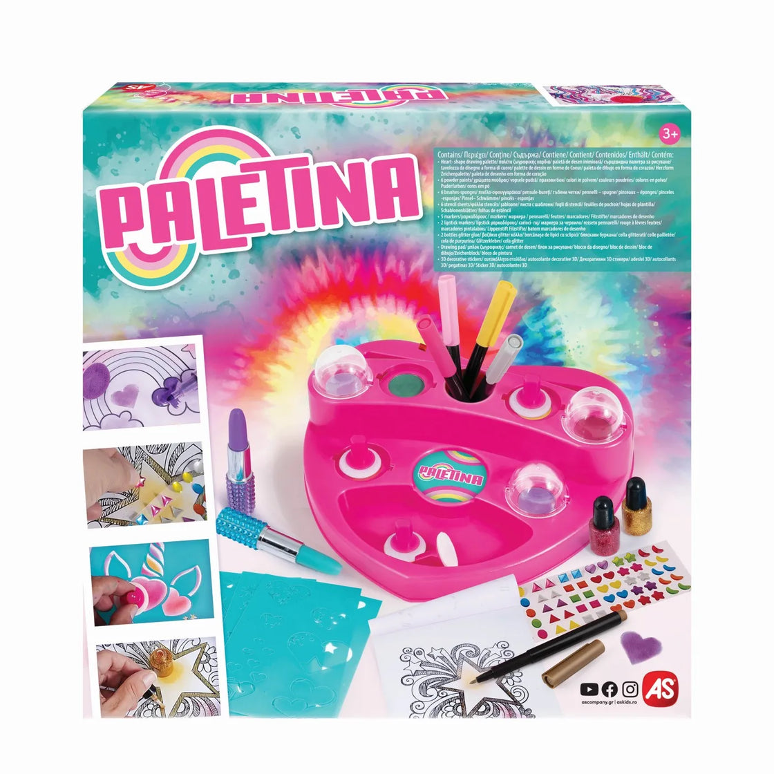 Paletina paleta pentru desen