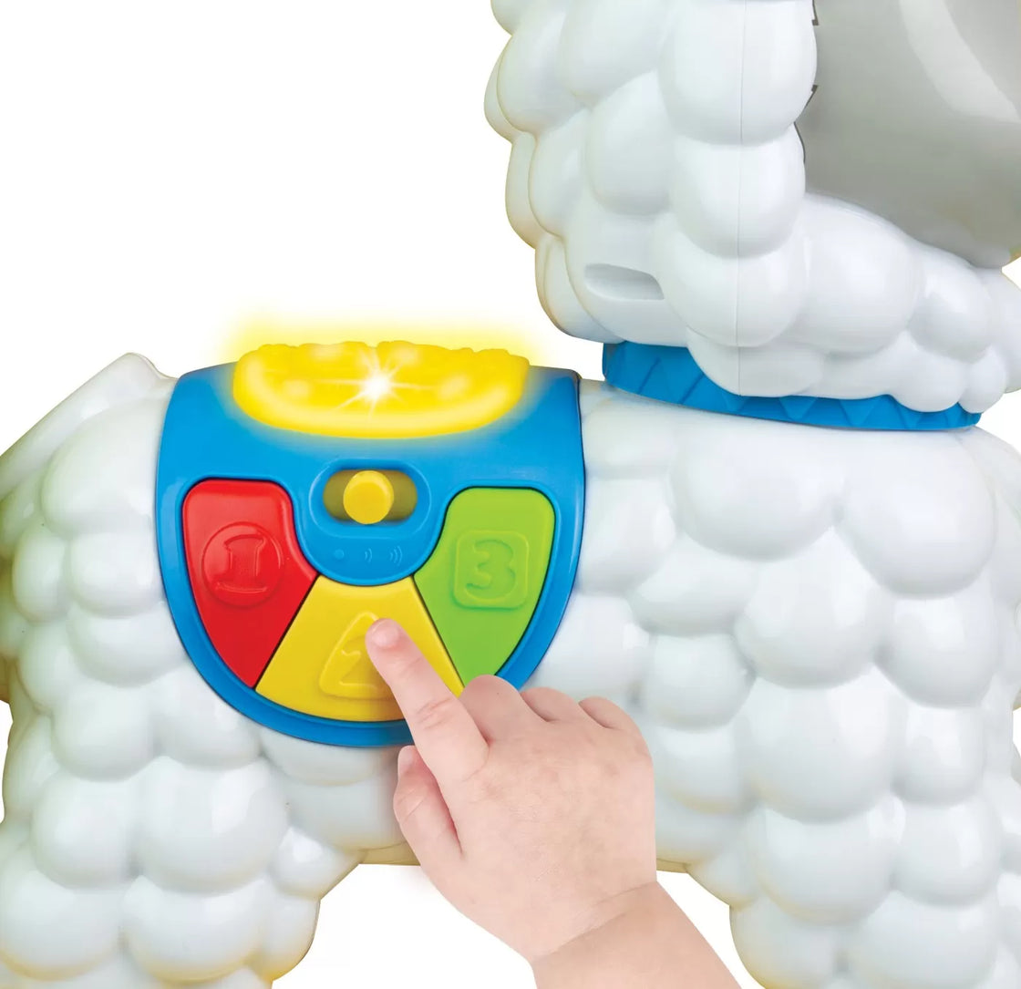 Winfun jucarie de impins alpaca