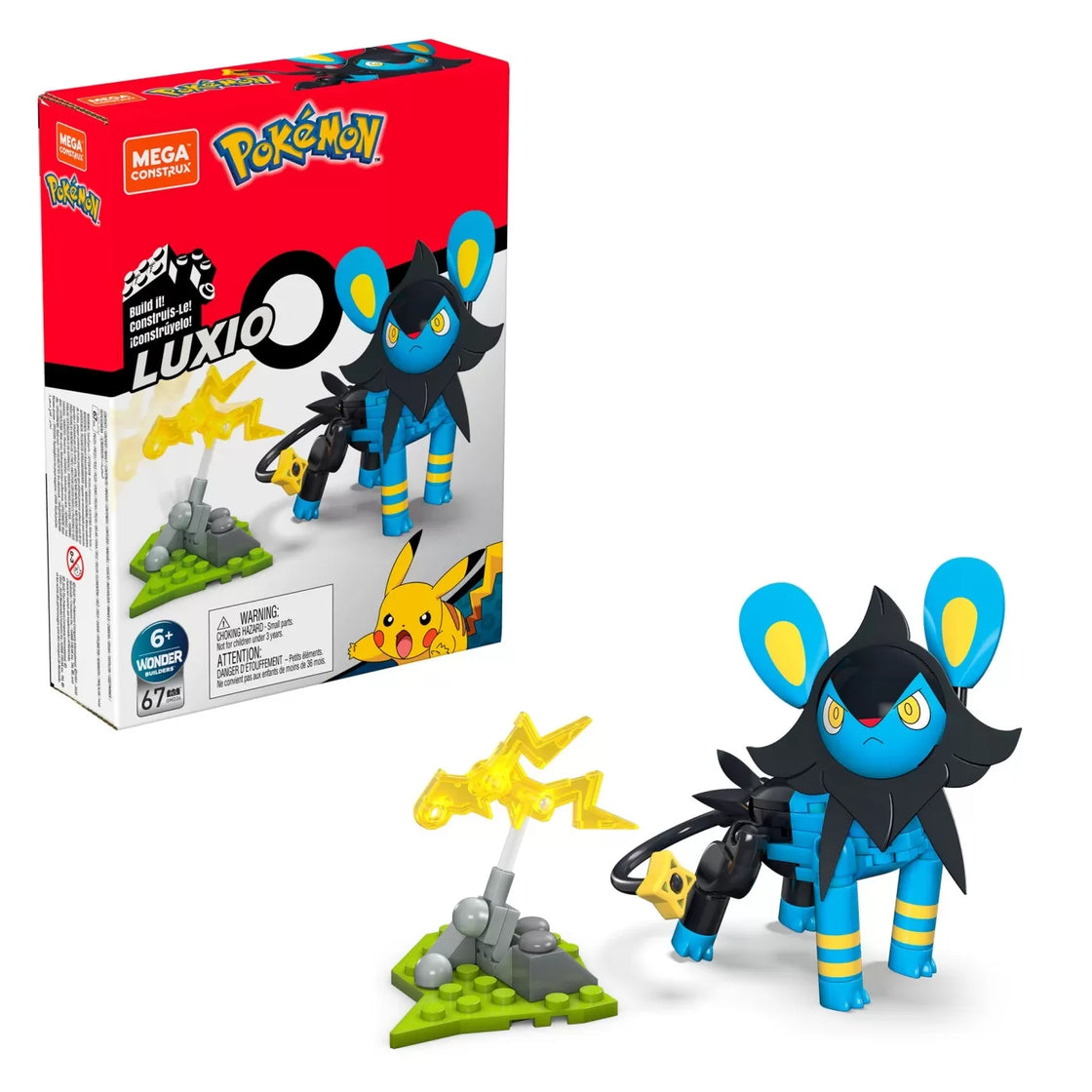 Pokemon mega construx luxio
