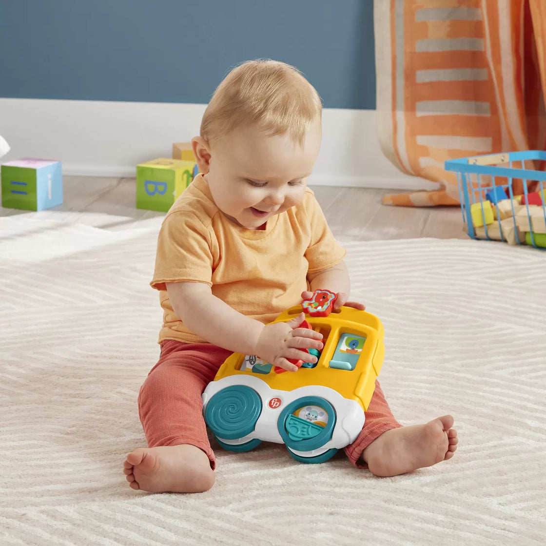 Fisher price animal friends centru de activitati masinuta