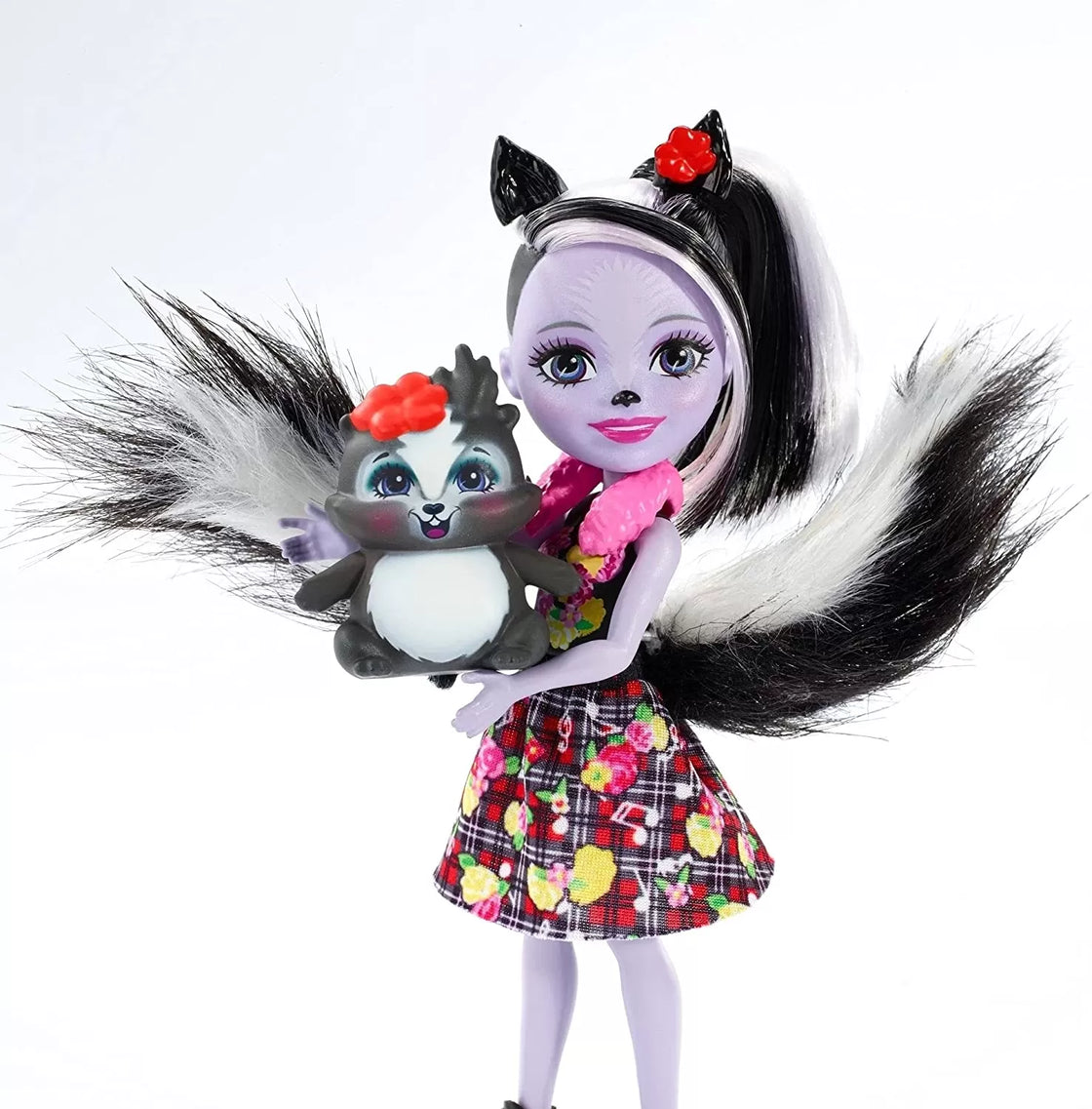 Enchantimals papusi cu animalute sage skunk si caper