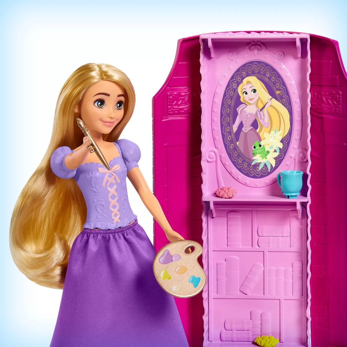 Disney princess papusa rapunzel pictorita