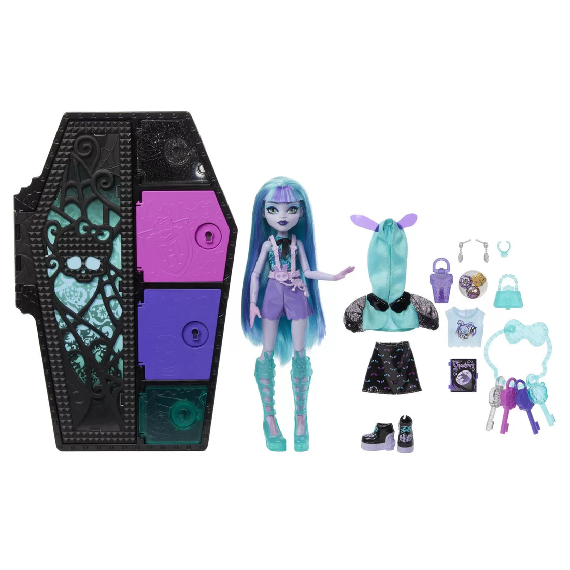 Monster high neon frights papusa twyla
