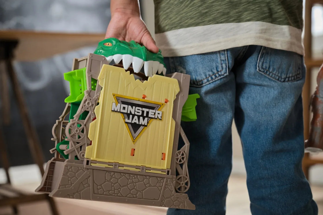 Monster jam set dragon dungeon of doom