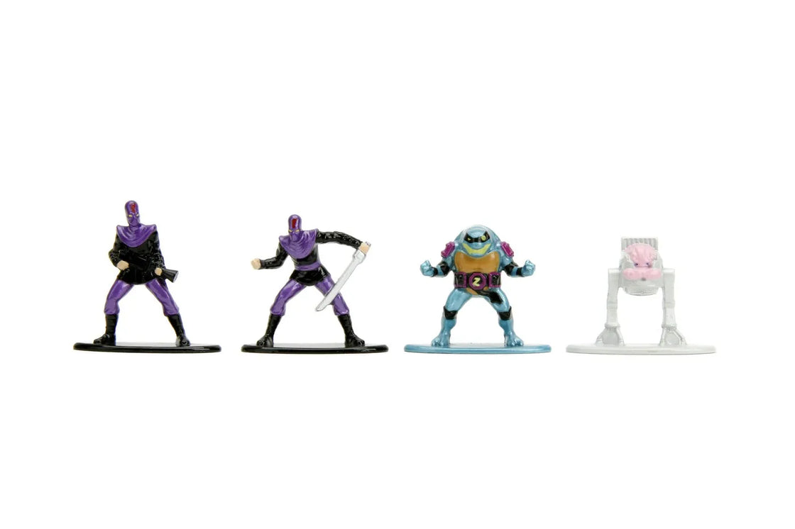 Jada nanofigurine metalice testoasele ninja 18 figurine 4cm