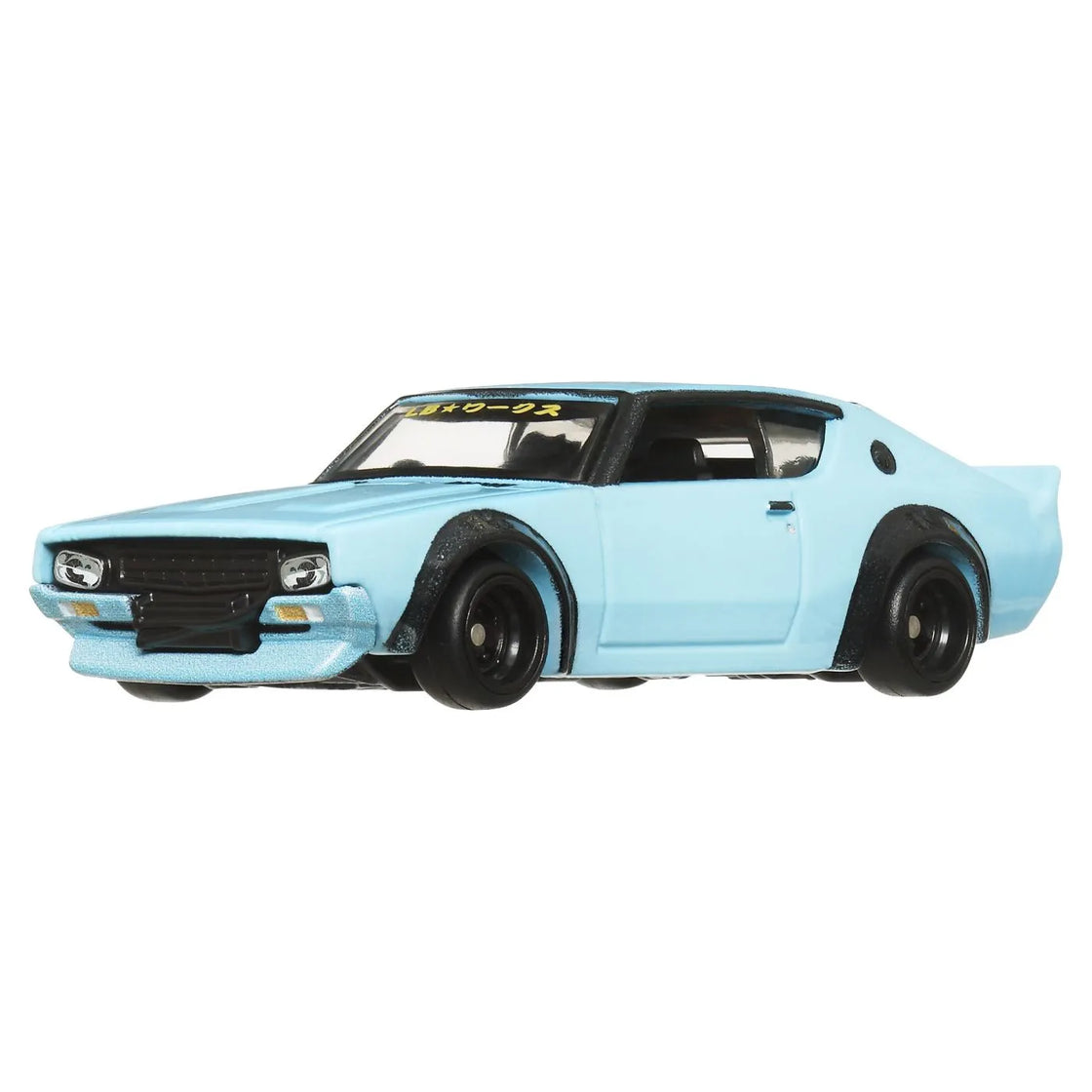 Hot wheels transportator fleet flyer cu masinuta nissan skyline 2000 gt-r lbwk scara 1:64