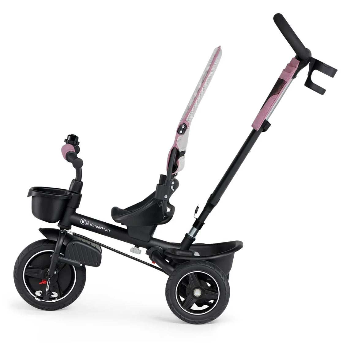 Tricicleta kinderkraft spinstep, pink