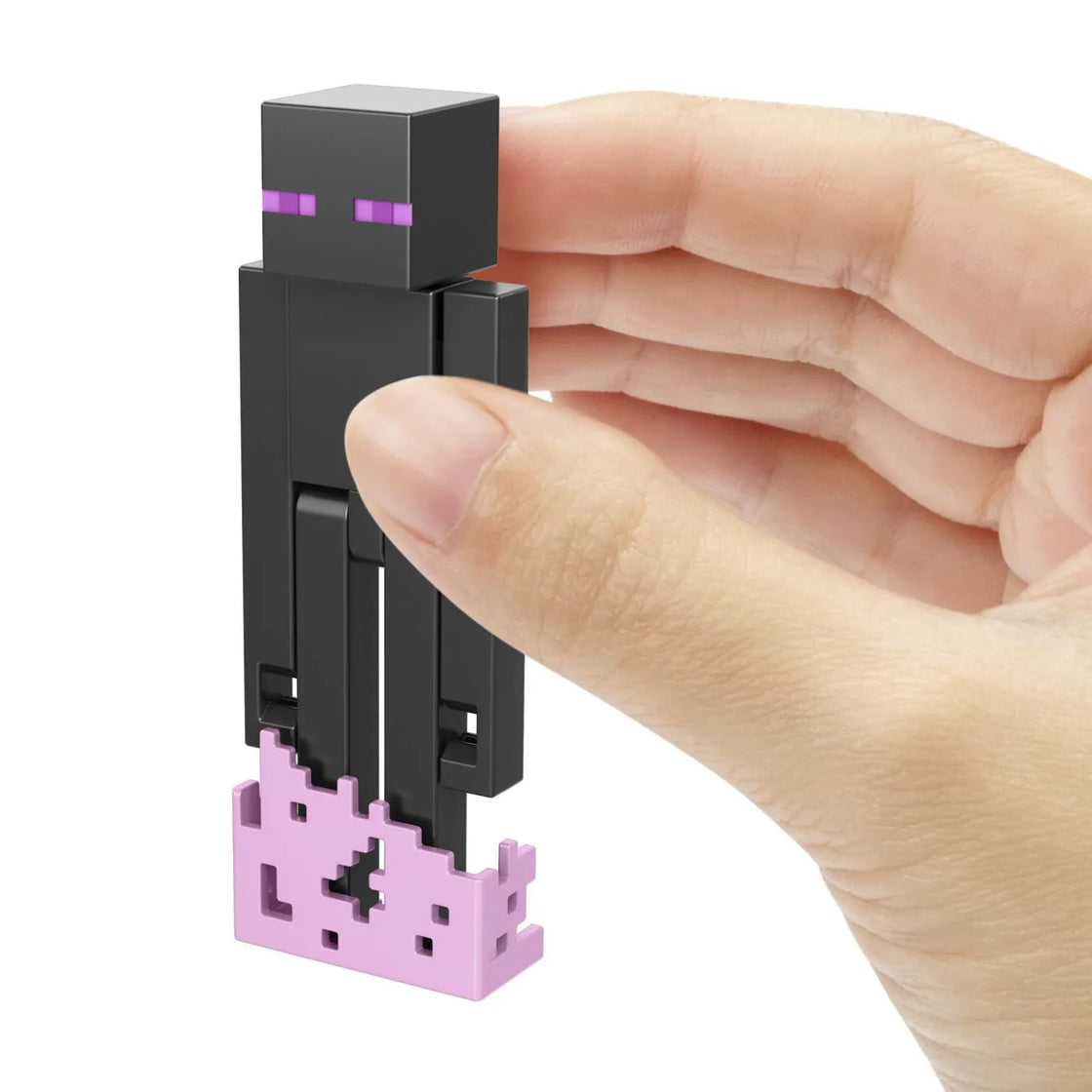 Minecraft craft a block figurina enderman 8cm