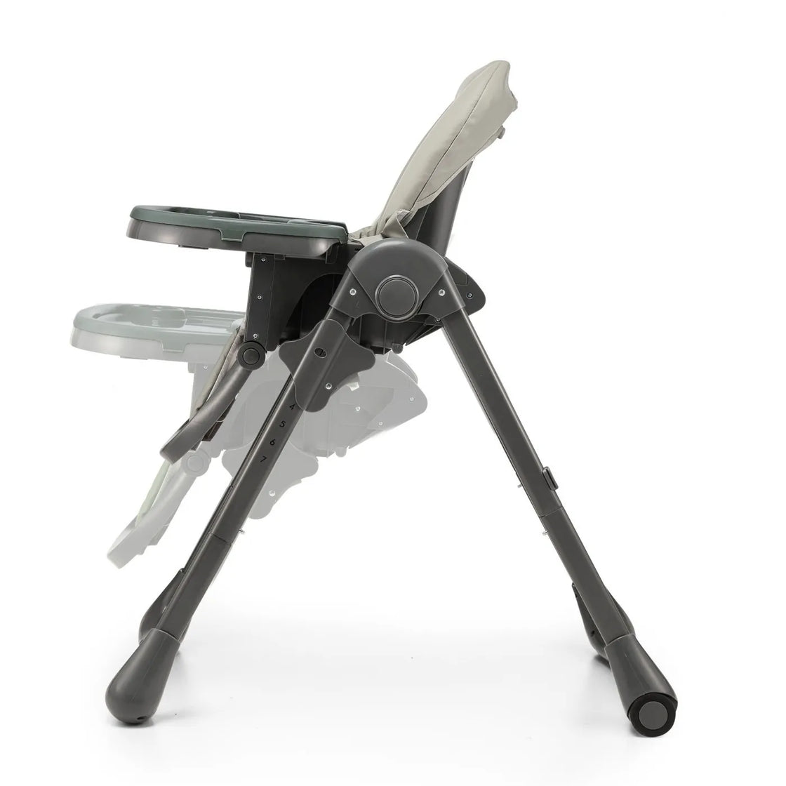 Scaun de masa kinderkraft tummie, pliabil, grey