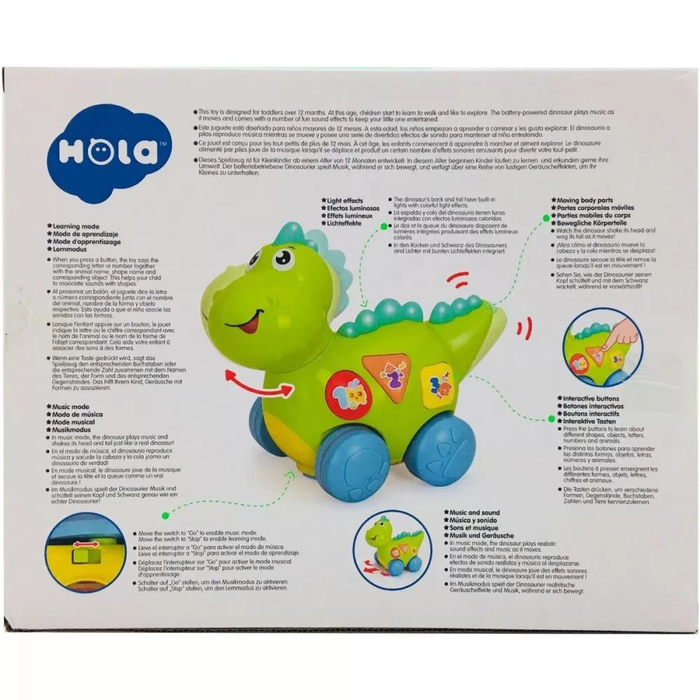 Baby dinozaurul interactiv cu miscari melodii si lumini