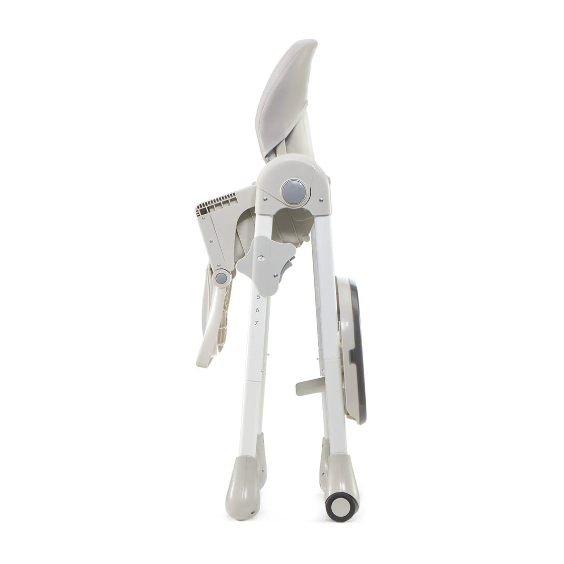 Scaun de masa kinderkraft yummy pliabil, grey