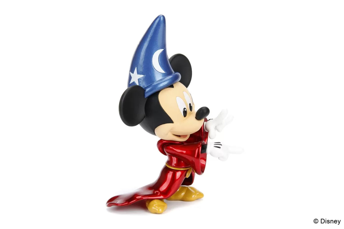 Jada figurina metalica mickey mouse in costum sorcerer 15cm