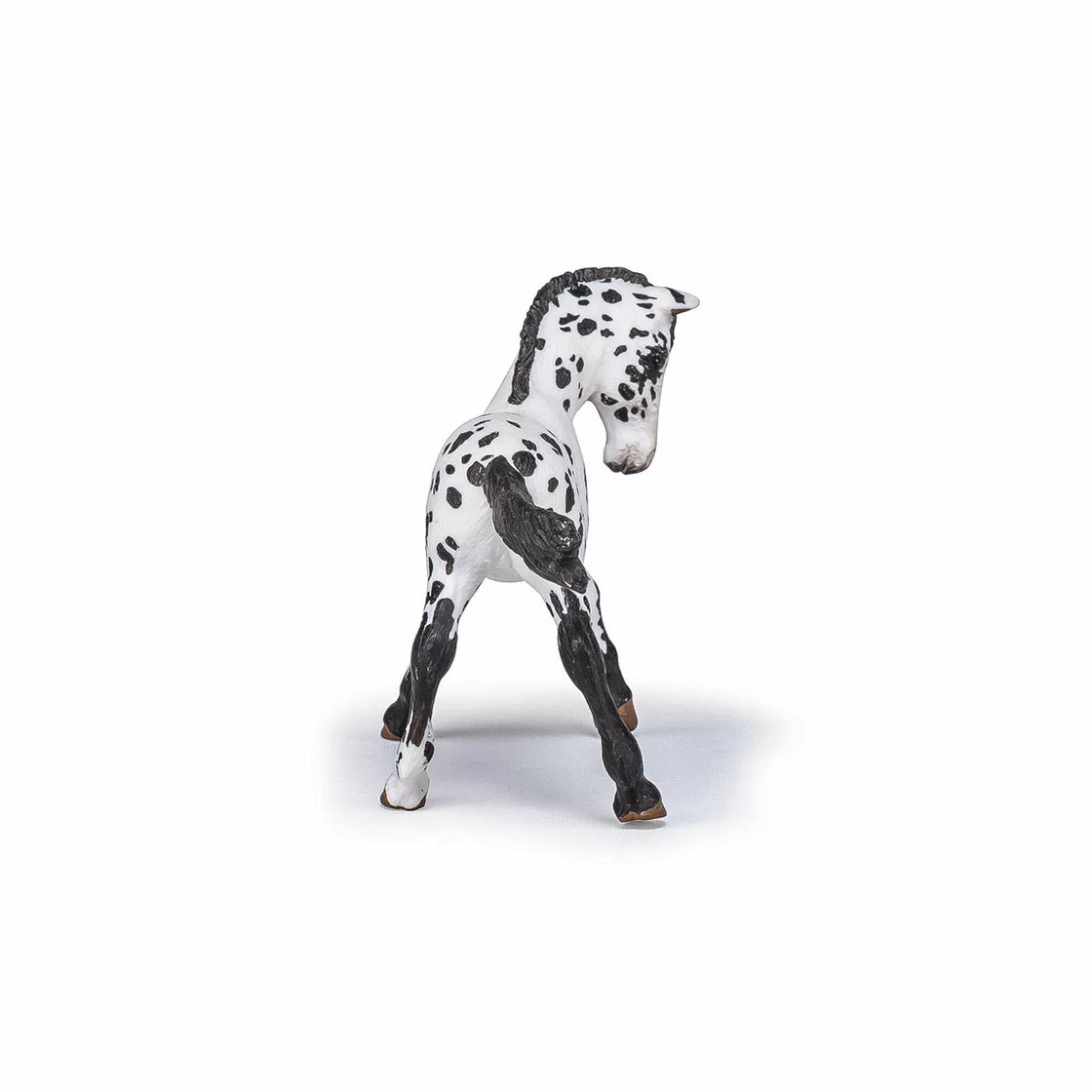 Papo figurina manz appaloosa negru