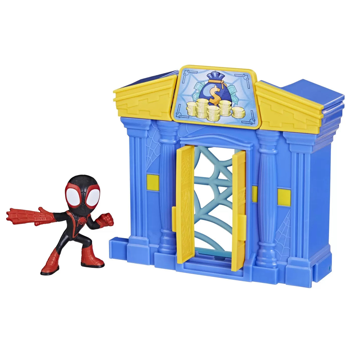 Spidey prietenii extraordinari city bloks set de constructie banca