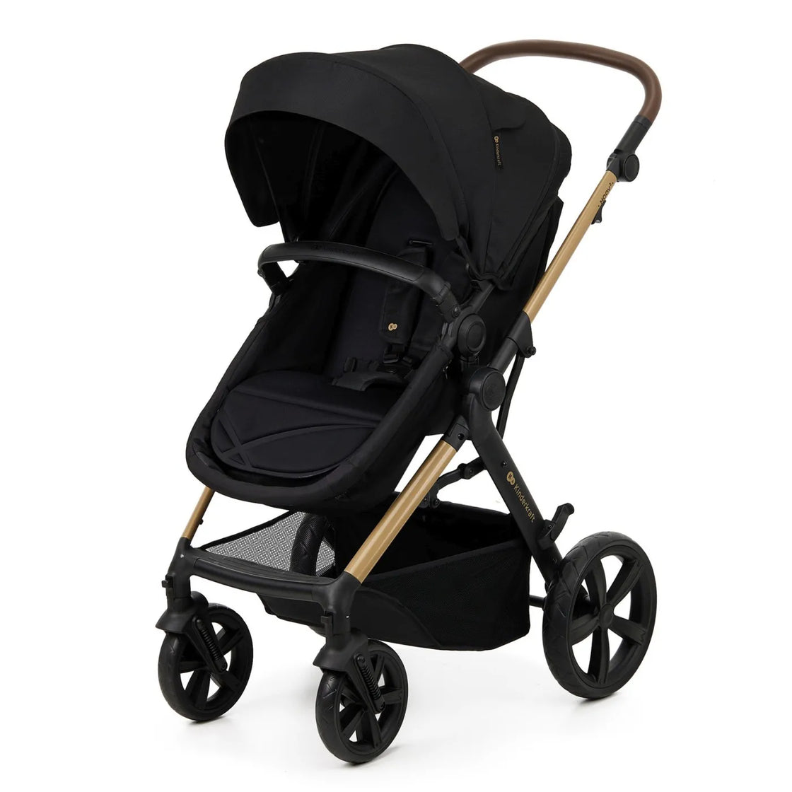 Carucior 3 in 1 kinderkraft moov 2, negru pur