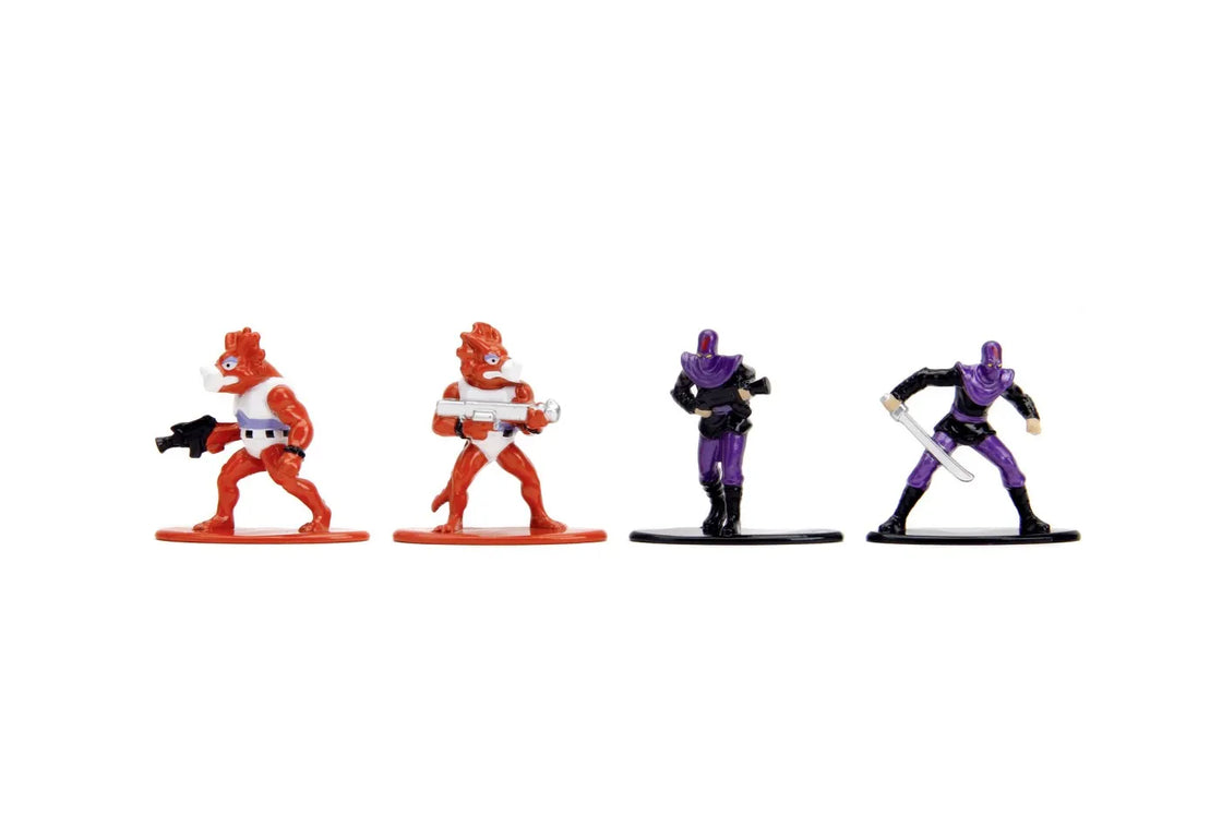 Jada nanofigurine metalice testoasele ninja 18 figurine 4cm