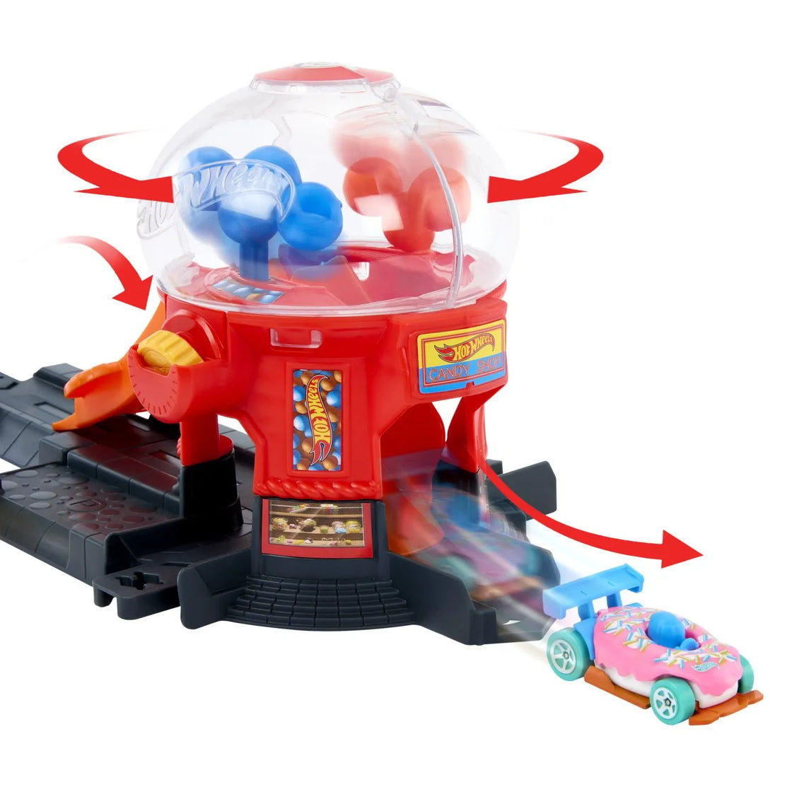 Hot wheels city magazin de bomboane