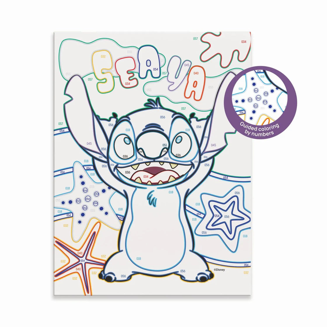 Picteaza si inrameaza disney stitch