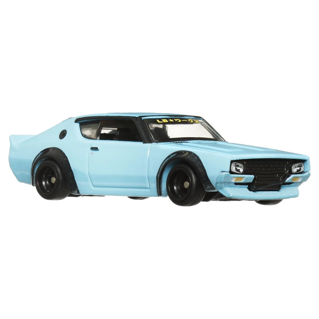 Hot wheels transportator fleet flyer cu masinuta nissan skyline 2000 gt-r lbwk scara 1:64