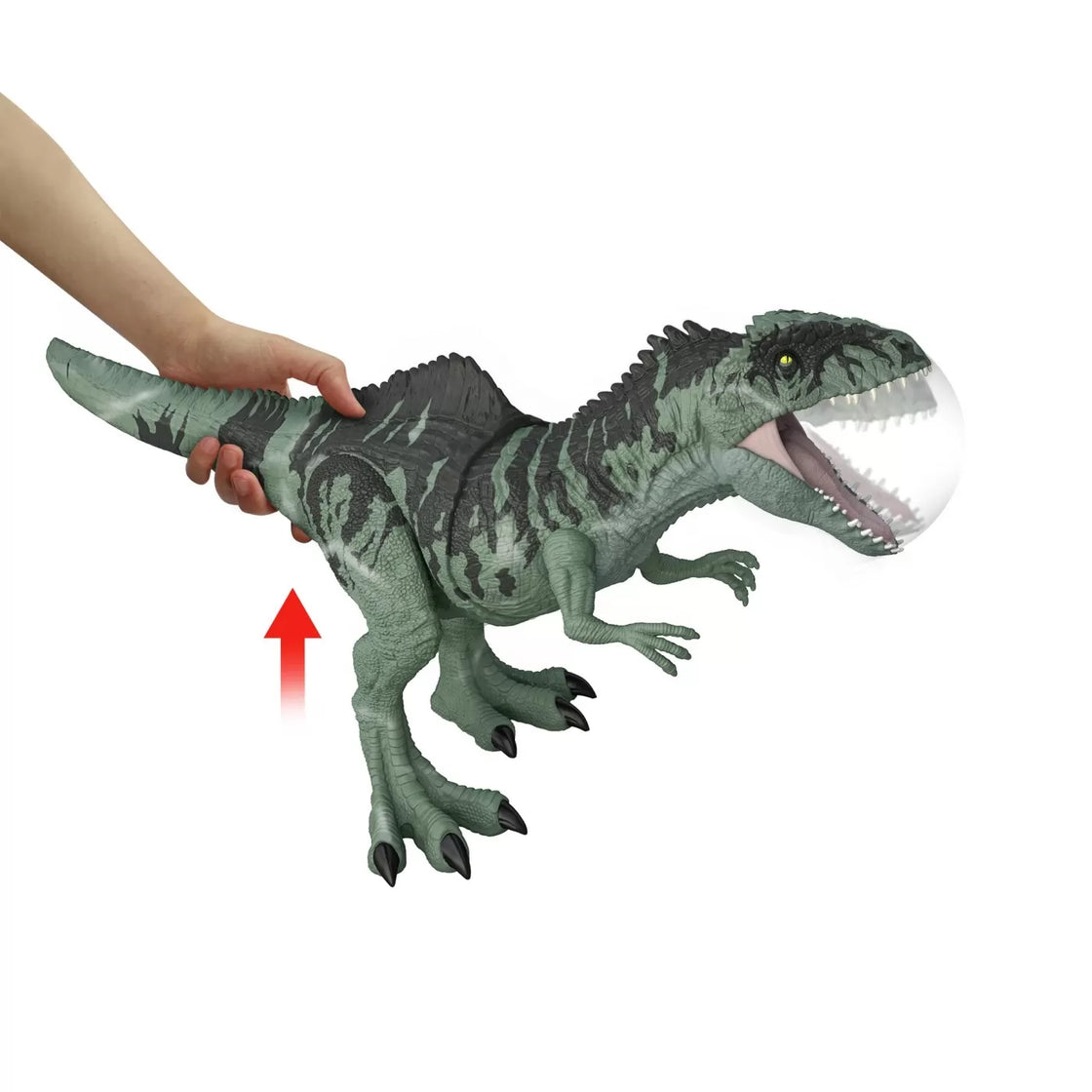 Jurassic world strike n roar dinozaur giganotosaurus