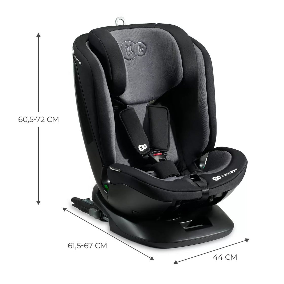 Scaun auto kinderkraft xpedition 2 i-size 40-150 cm, black
