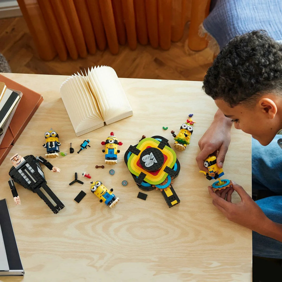 Lego despicable me4 gru si minionii din caramizi 75582