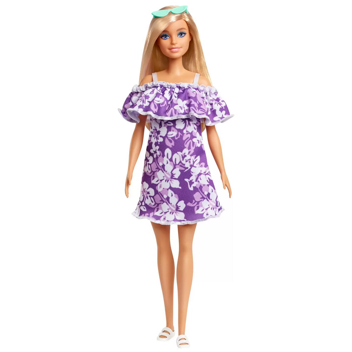 Barbie travel papusabarbie aniversare 50 de ani malibu blonda