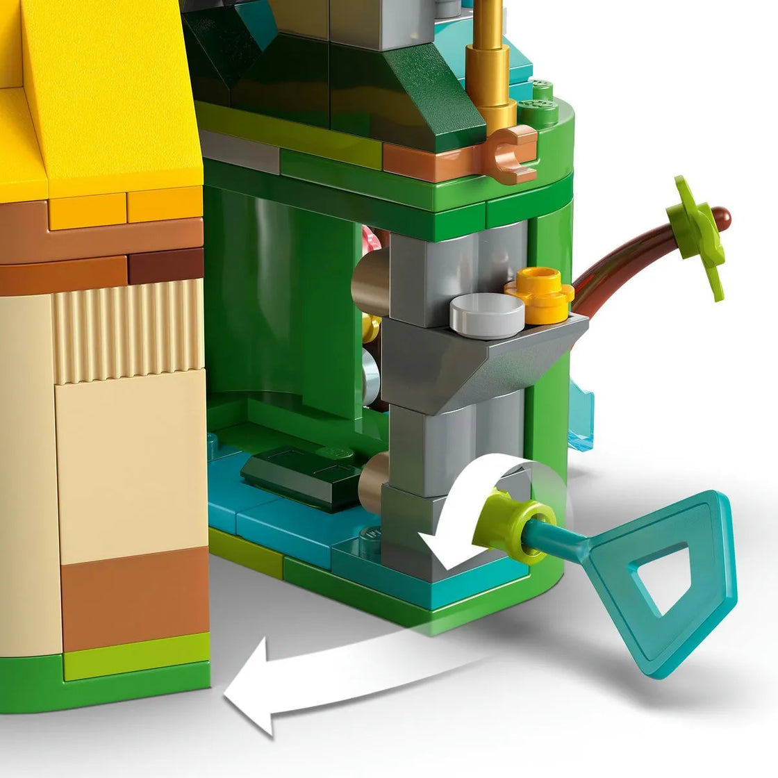 Lego disney distractie pe insula moanei 43260