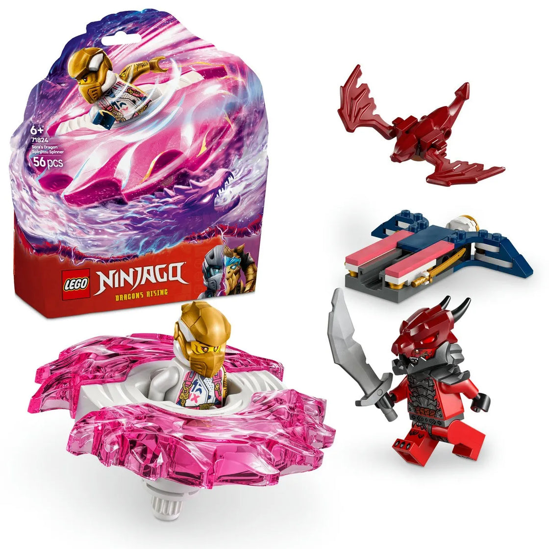 Lego ninjago dragonul spinjitzu al sorei 71824