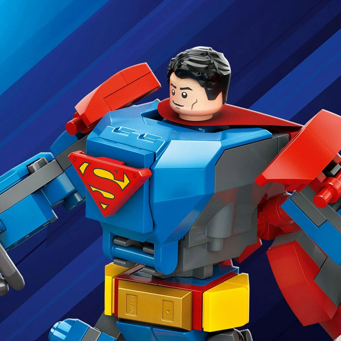 Lego super heroes robotul lui superman vs lex luthor 76302