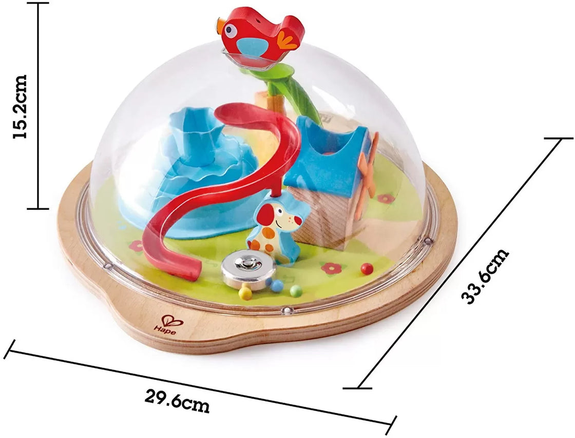 Hape labirint magnetic cu bile colorate