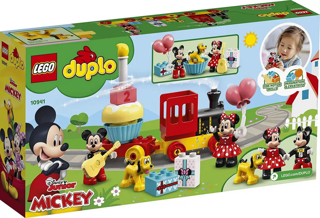 Lego duplo  trenul zilei aniversare mickey si minnie 10941