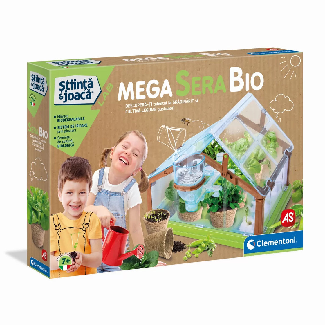 Mega  sera biologica stiinta si joaca