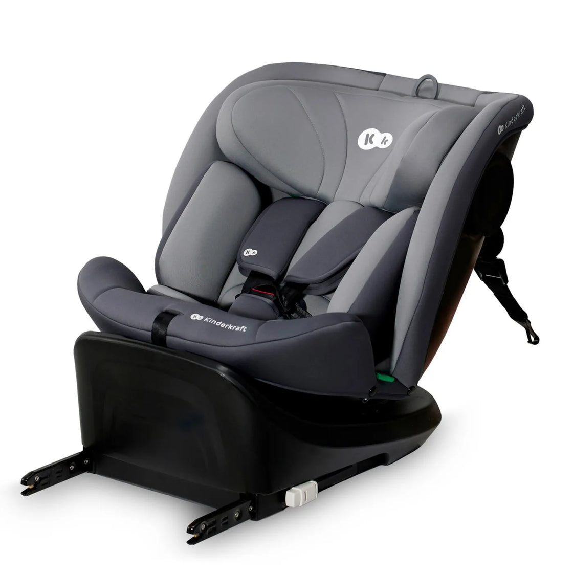 Scaun auto kinderkraft i-grow i-size 40-150 cm, grey