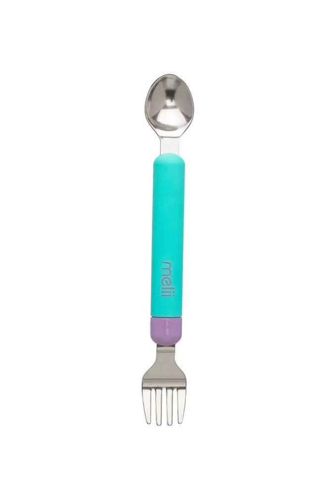 Set lingurita-furculita, melii, blue&purple