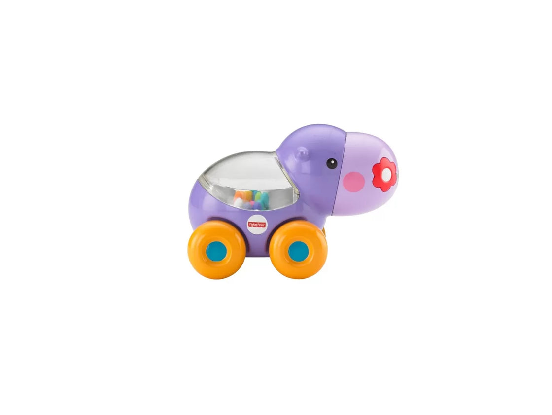 Fisher price jucarie apasa si mergi hipopotam