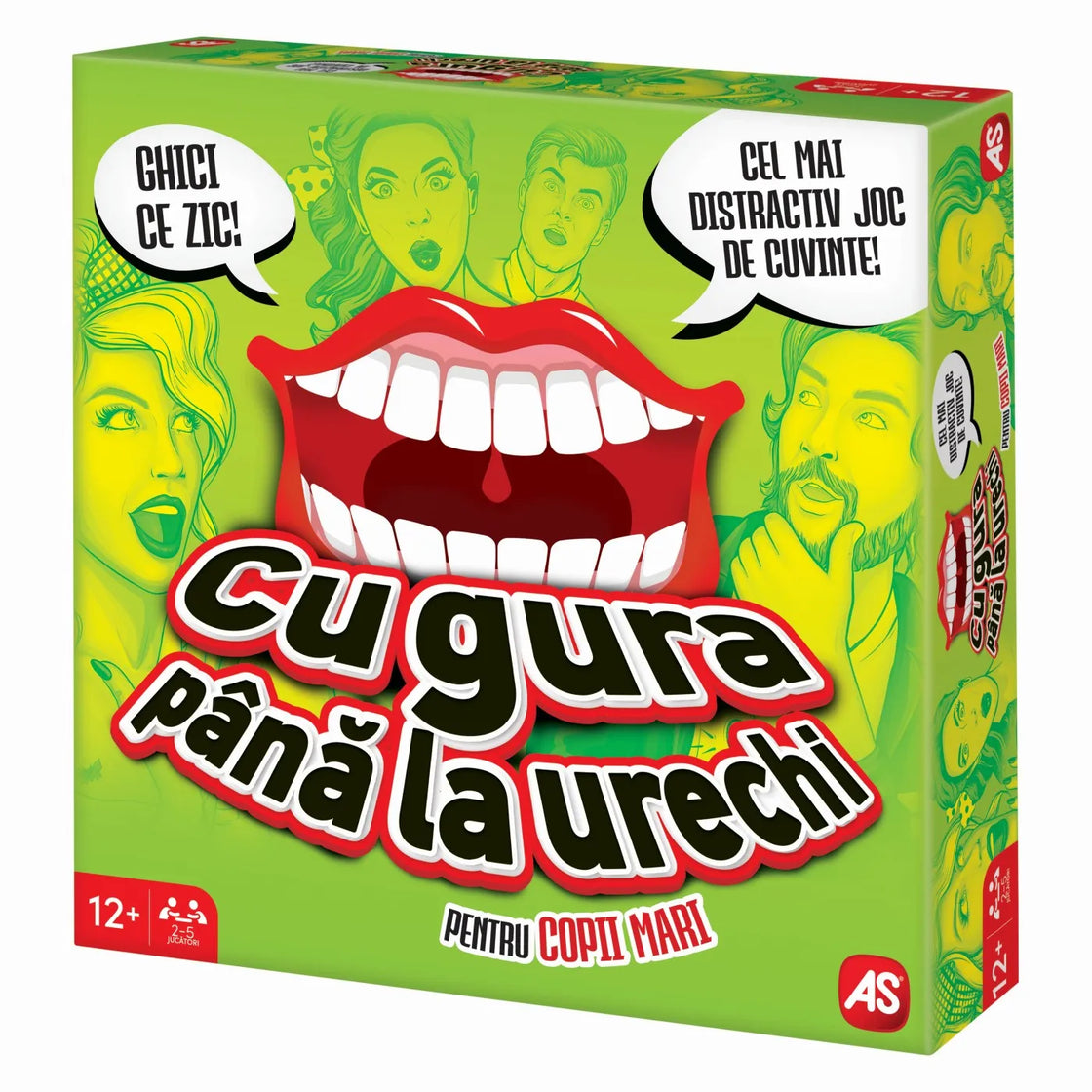 Joc cu gura pana la urechi pentru copii mari