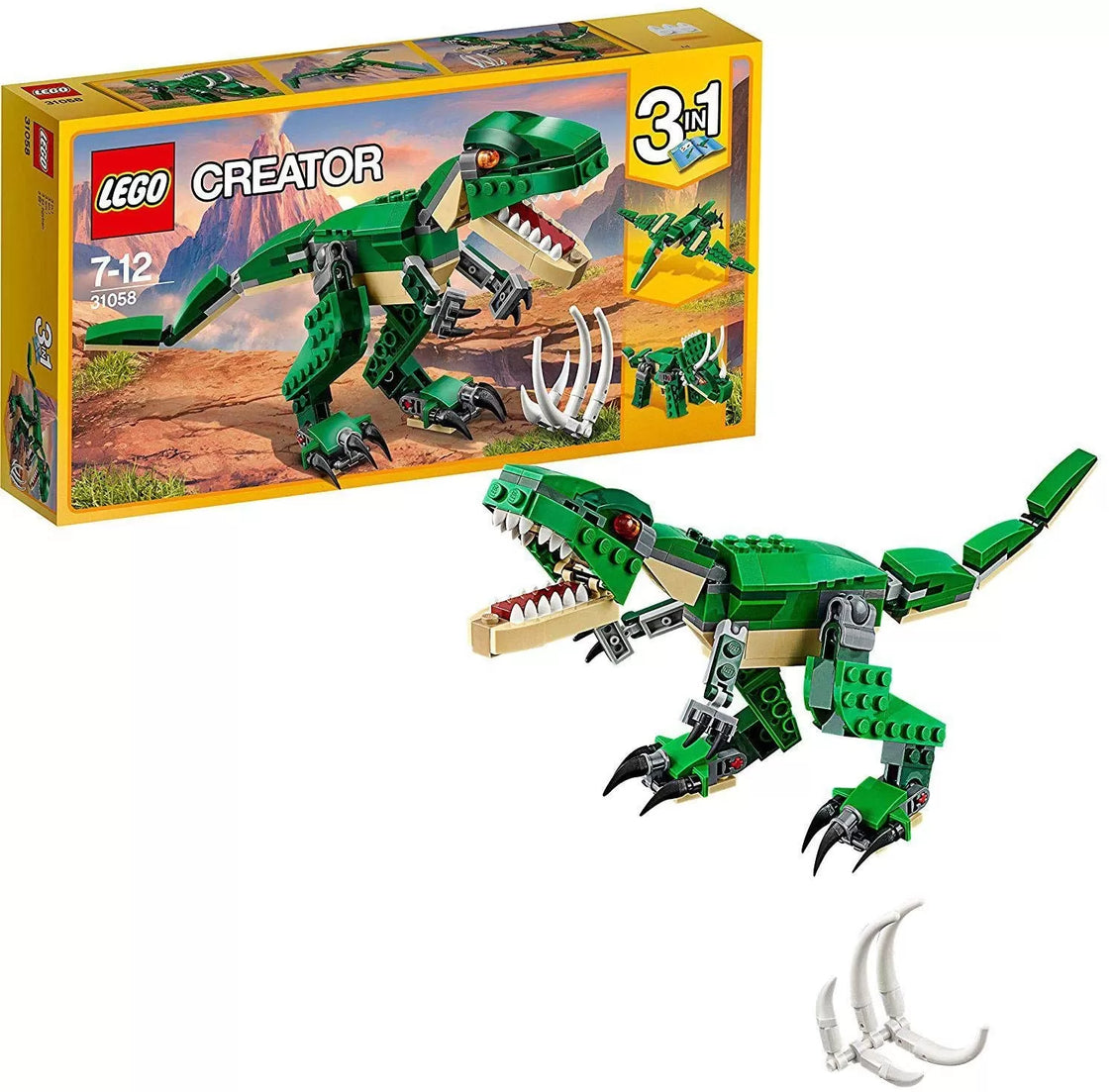 Lego creator dinozauri puternici 31058